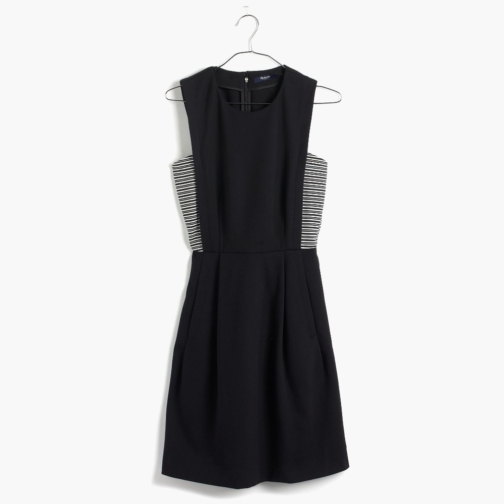 ✨SALE✨ Madewell Abroad Stripe Side Dress
